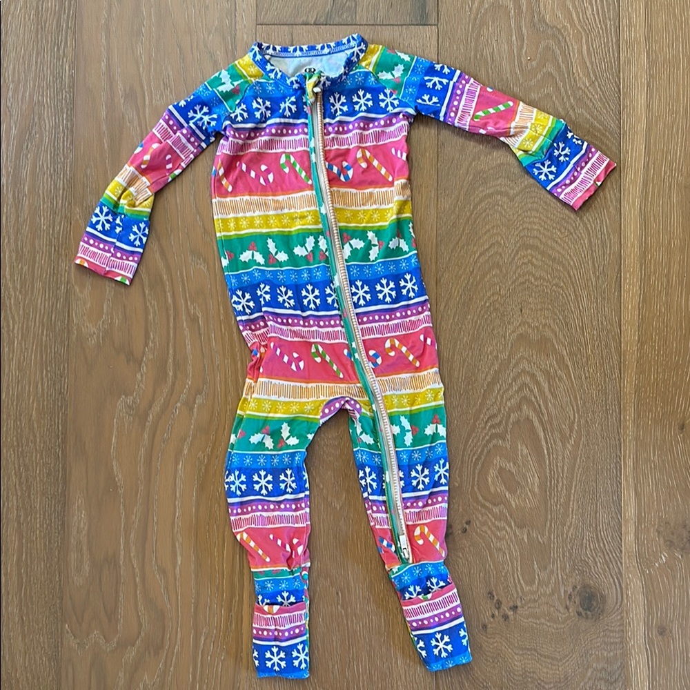 Bums & Roses Bamboo ❄️ Colorful Kids One Piece